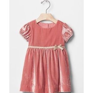 Adorable baby girl velveteen party dress 🌸🌈